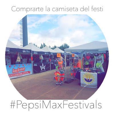 Vamos al LOW FESTIVAL con #PEPSIMAXFESTIVALS