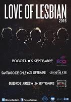 Love of Lebian se van de tour por latinoamérica