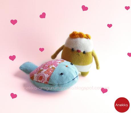 muñecos de punto y trapo anekka handmade