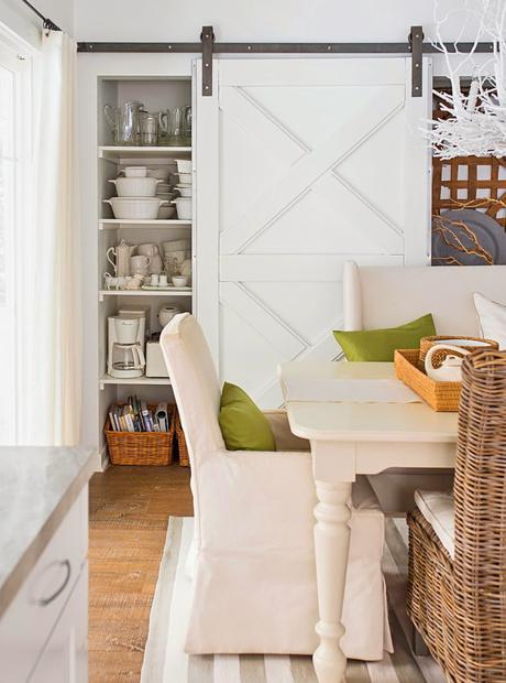 DECO: Bonito piso en blanco y madera