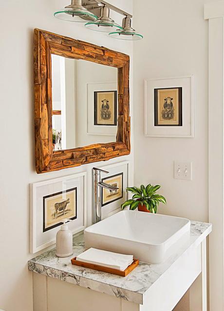 DECO: Bonito piso en blanco y madera