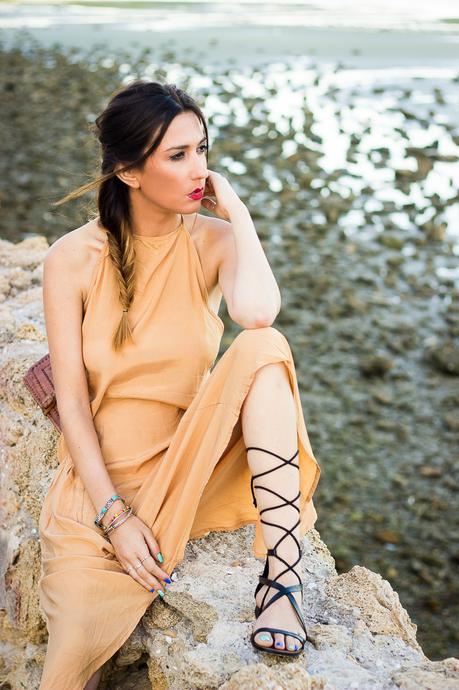Halter Maxi Dress maxi dress gladiator sandals