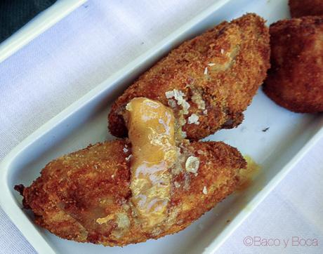croquetas con foie fresco Alba Granados bacoyboca