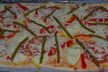 Pizza de Verduras  con Calabaza Peter Pan