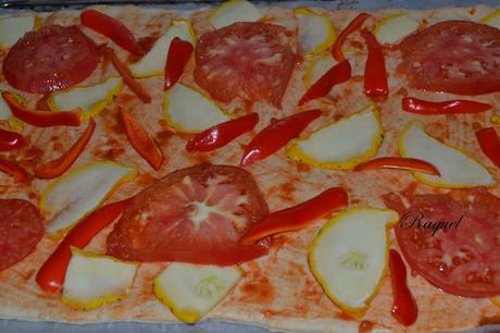 Pizza de Verduras  con Calabaza Peter Pan