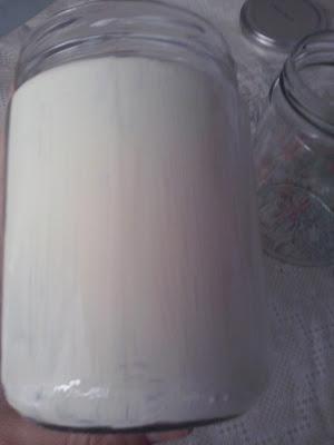 ♥ ♥ ♥ BOTES DE CRISTAL CON DECOUPAGE