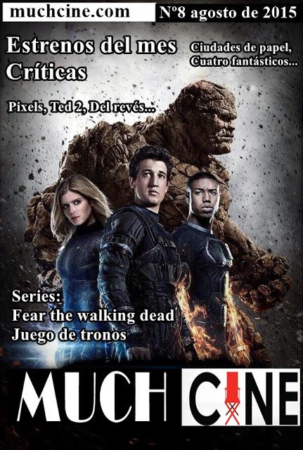 Ya disponible la revista MuchCine del mes de agosto