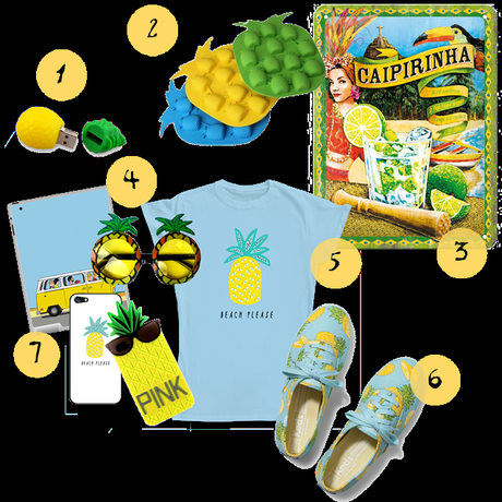 ideas para regalar este verano con piñas