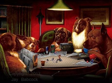 Timba de pocker con los colegas?Na,mejor D&D