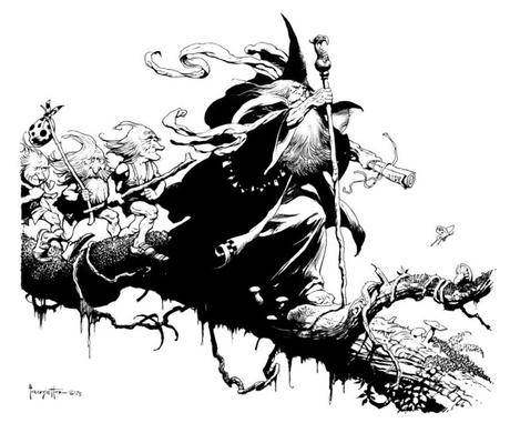 La Tierra Media bajo la lupa de Frank Frazetta