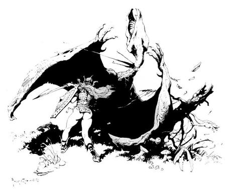 La Tierra Media bajo la lupa de Frank Frazetta