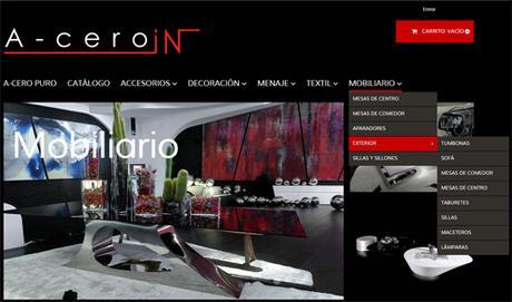 web Ambientes A-cero IN