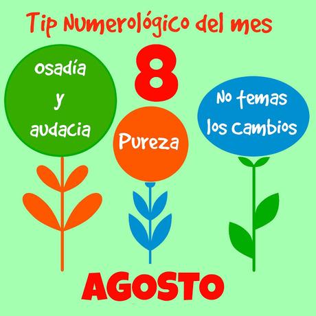 Tip Numerológico del mes 8