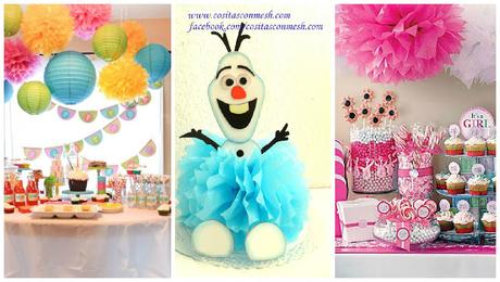 Cómo hacer pompones de papel para decoración