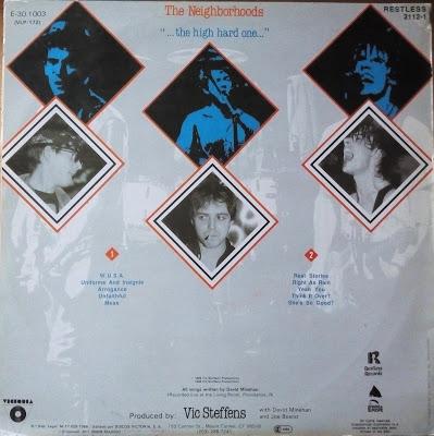 The Neighborhoods -...The hig hard one... Lp 1986