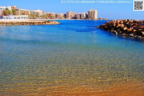 TURISTAespaña: Reportaje o collage fotográfico junto a la mar alicantina de Torrevieja...