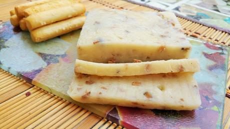 Queso vegano fácil con champiñones