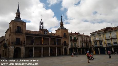 Calatañazor, la Fuentona, el Cañón del Río Lobos y Clunia el burgo de osma plaza mayor