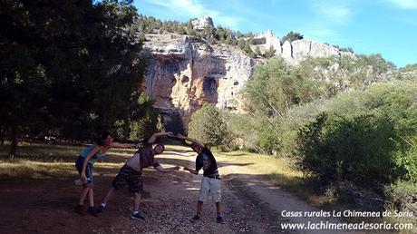 Calatañazor, la Fuentona, el Cañón del Río Lobos y Clunia fusion canon rio lobos