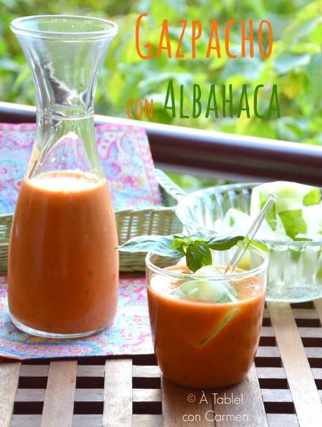 Gazpacho con Albahaca