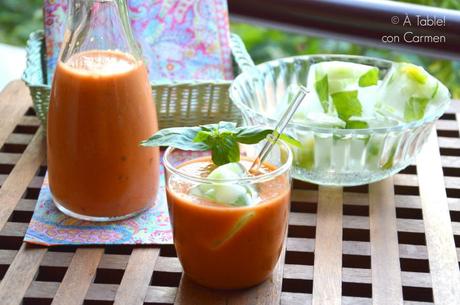 Gazpacho con Albahaca