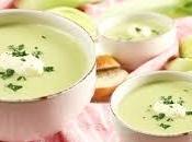 Vichyssoise Frio Caliente este plato.