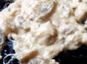 Noodles negros salsa puerro champiñones