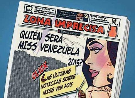 front page cómic Miss Venezuela 2015