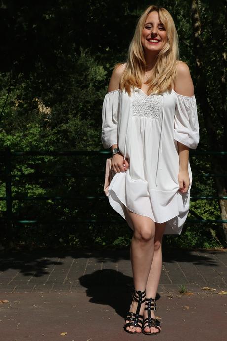 Vestido blanco de verano