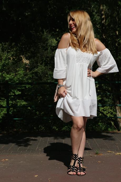 Vestido blanco de verano