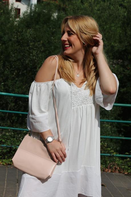 Vestido blanco de verano