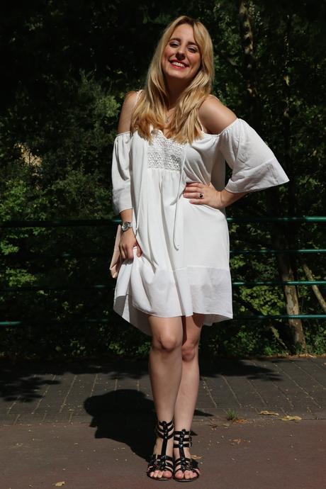 Vestido blanco de verano