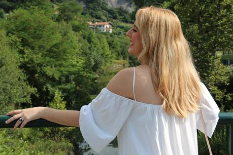 Vestido blanco de verano
