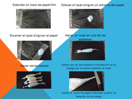 Garabateando con royal icing