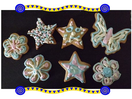 Garabateando con royal icing