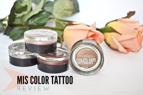 Sombras en crema | Color Tattoo (Maybelline)