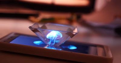 Convierte tu smartphone en un emisor de hologramas 3D