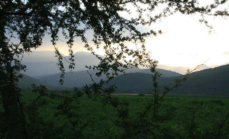 Mientras el sol se oculta Paisaje campestre