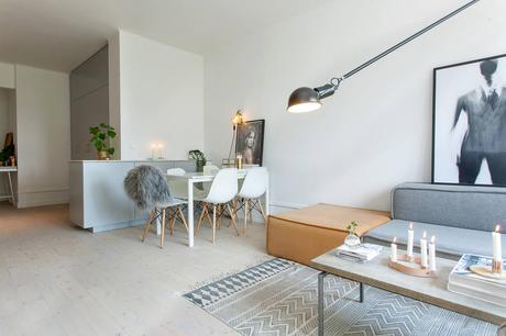 Apartamento contemporáneo: Sencillez, amplitud, luminosidad...