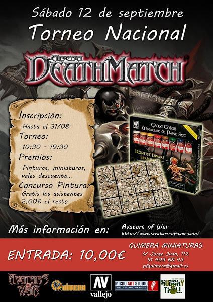 1ª Torneo Nacional de Arena DeathMatch en Madrid(12/09)
