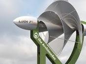 novedoso pequeño aerogenerador urbano