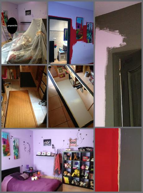 Antes y despues : De habitación infantil a juvenil ( II )