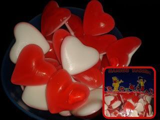 Golosinas Aire de fiesta, corazones