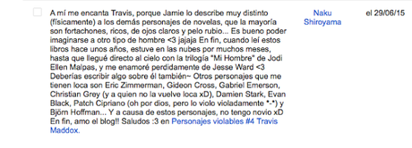 [ COMENTANDO COMENTARIOS ^^]