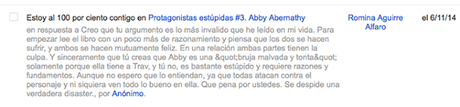 [ COMENTANDO COMENTARIOS ^^]