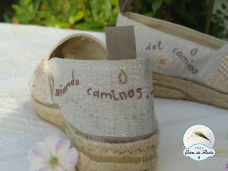 Yo voy bordando caminos.