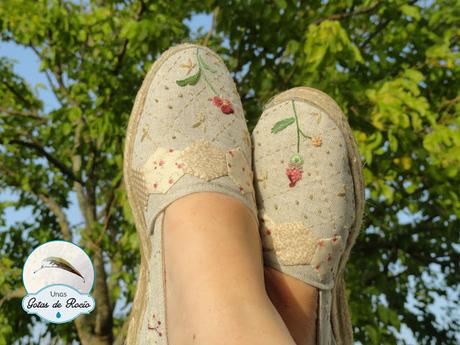 Yo voy bordando caminos.