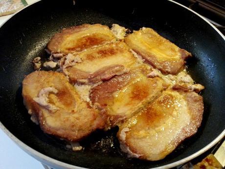 Recetas para filetes de lomo – Filetes de lomo rebozados – Polpa di suino infarinata al limone cintalomorebozada2