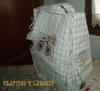 Bolso bolillera, paso a paso.