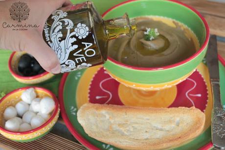 TOSTA DE CAVIAR DE BERENJENA #LASCHICASDELPIMENTÓN